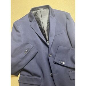 $2700 PRADA‎ Blazer 52R Solid blue Italy Suit blazer Jacket